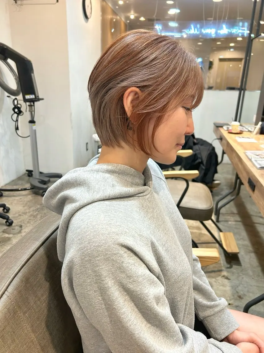 ショート カラー デザインカラー ショートヘア カット ヘアカラー カラーリスト菅野 竜矢🌈のヘアスタイル