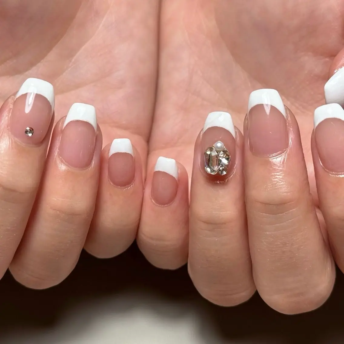 ネイル フレンチネイル Salon Luciaのネイルデザイン