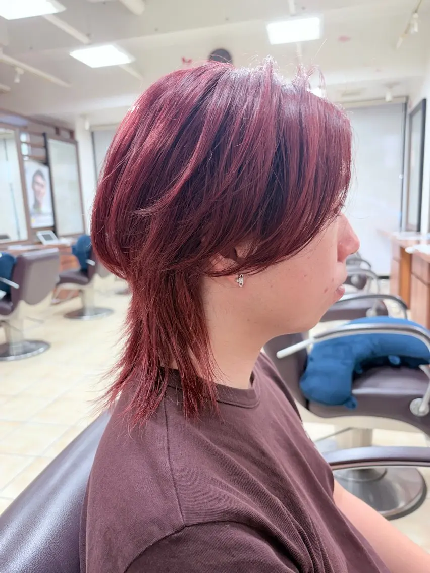 ミディアム 山口 寛生のヘアスタイル