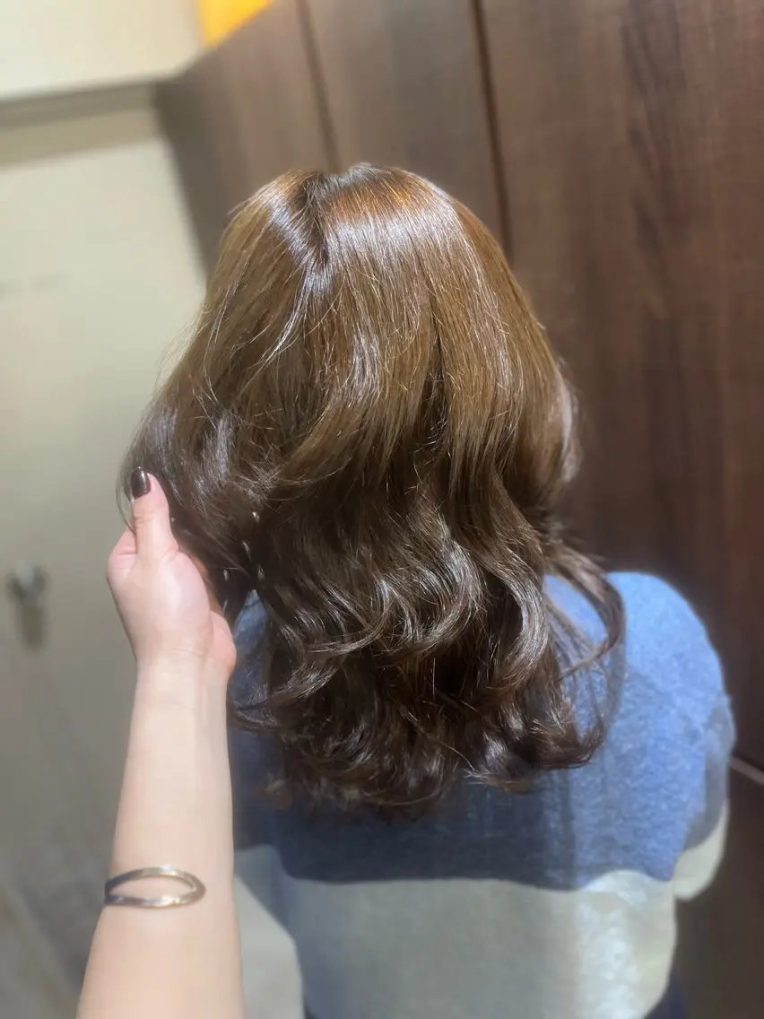 ロング カラー ヘアカラー トリートメント 多系統似合わせ/ tsuburaのヘアスタイル