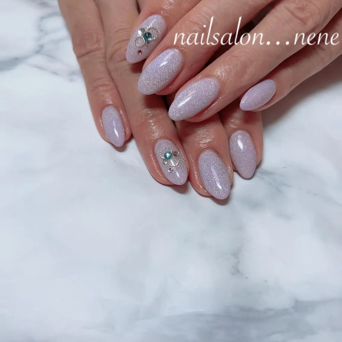 ネイル キラキラネイル nailsalon ...neneのネイルデザイン