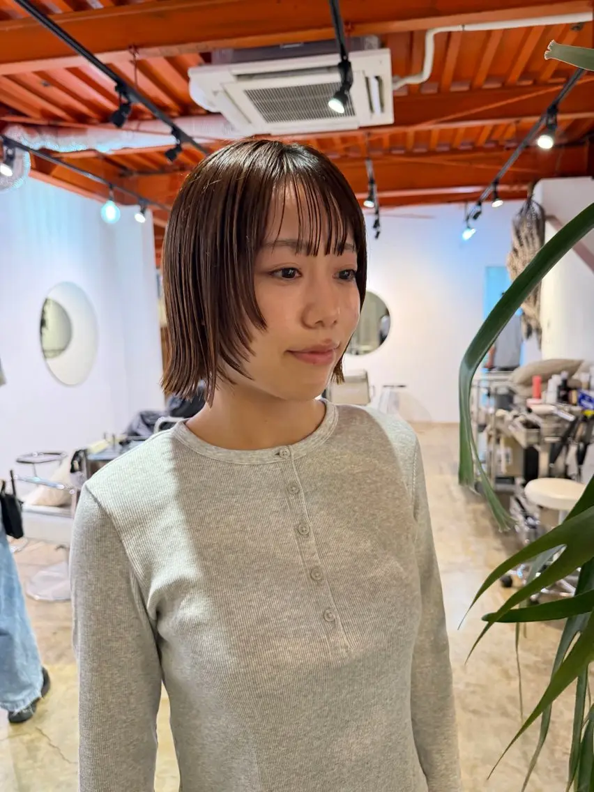 安谷 彩香のヘアスタイル
