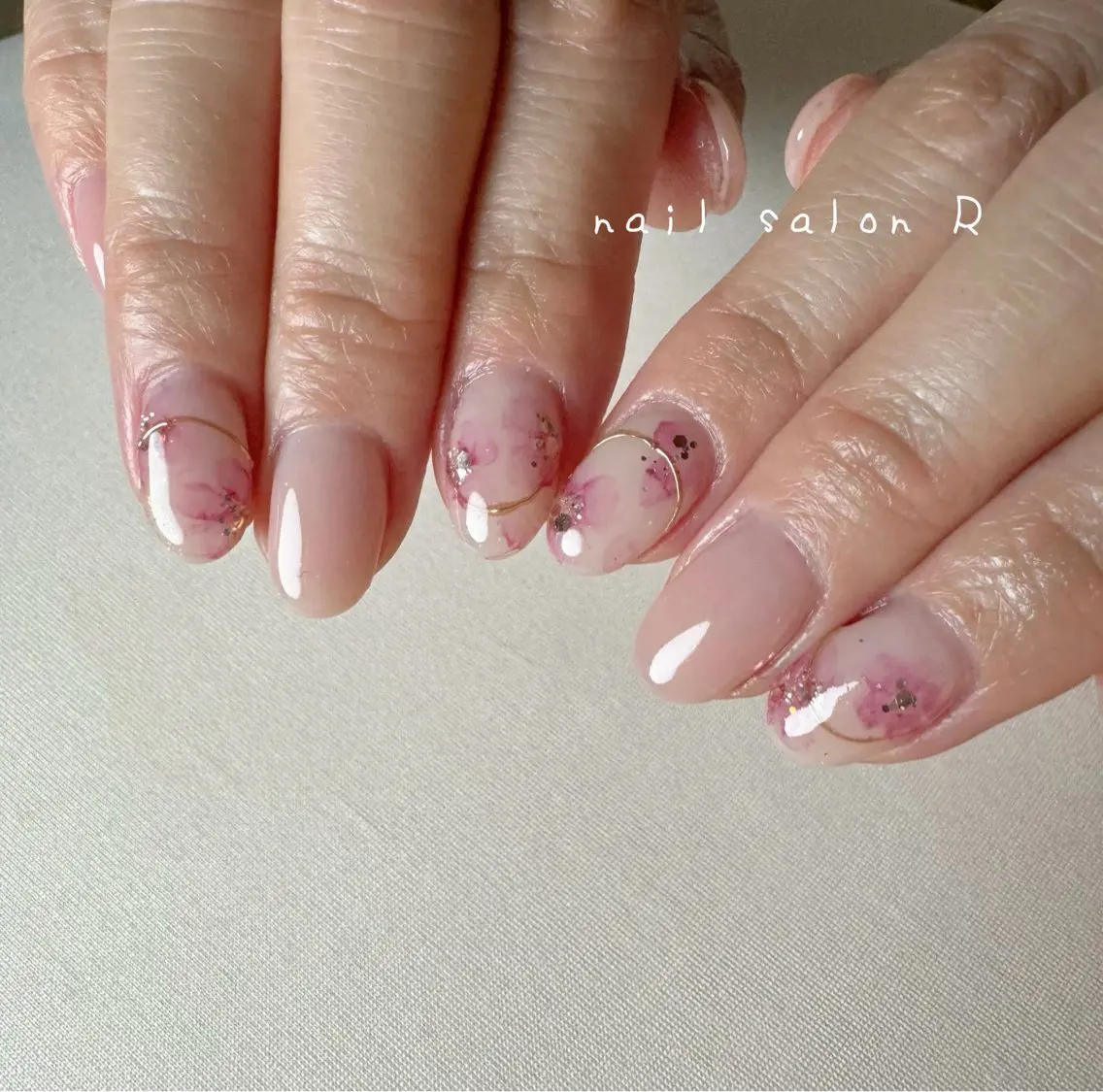 ネイル ハンドネイル nail salon Rのネイルデザイン
