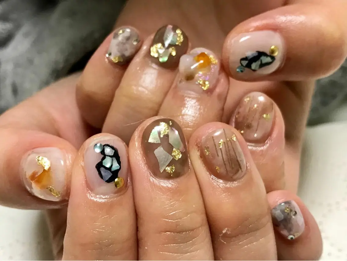 ネイル 佐藤 ゆうのネイルデザイン