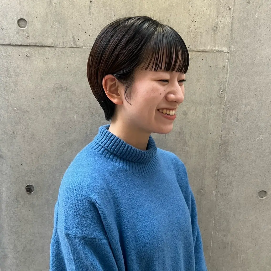 ショート カラー 🤍ブリーチなしカラ ー/渋谷/YUU🤍のヘアスタイル