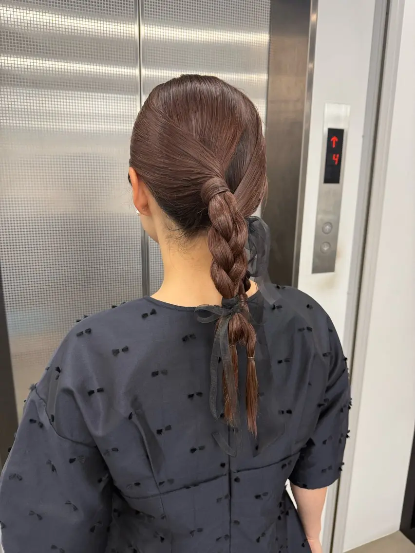 💐 ヘアセット｜結婚式・ライブ・お出かけに♪の写真