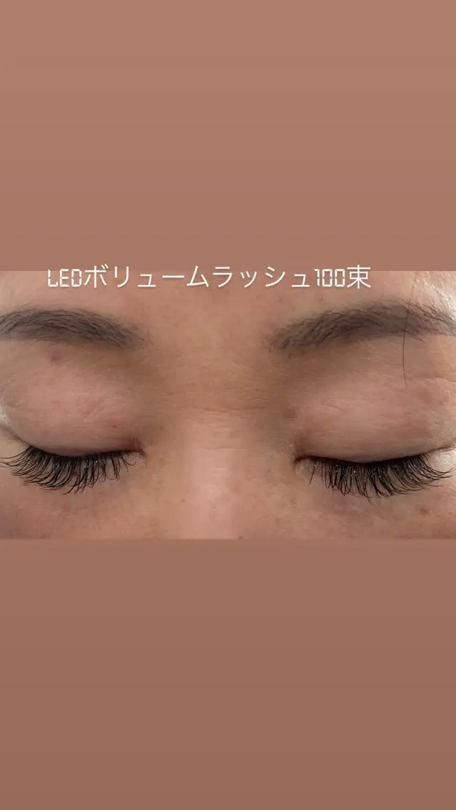 LED マツエク シングルボリューム80束の写真