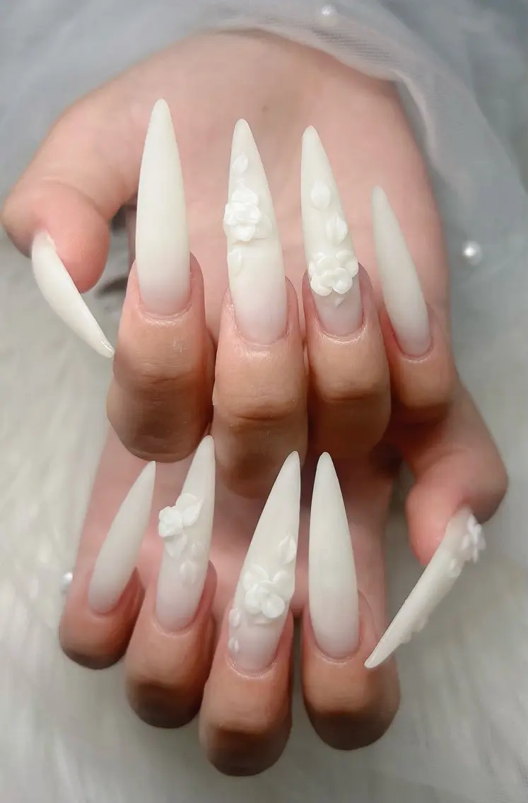 ネイル ハンドネイル Lee Nails チップ長さだし専門店のネイルデザイン