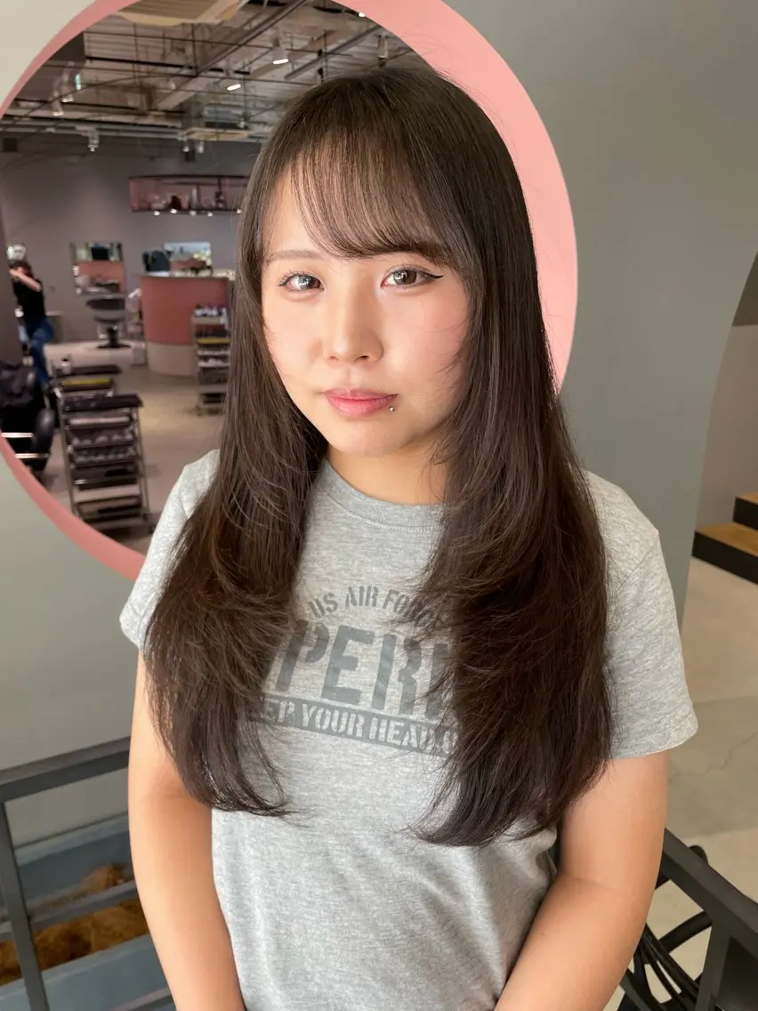 ロング ないとう ゆうかのヘアスタイル