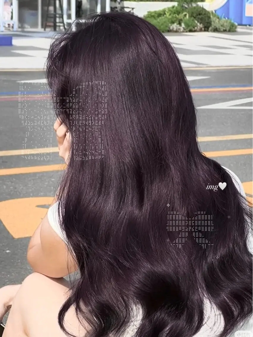 カラー 韓国ヘア🇰🇷艶 カラー🦢みいのヘアスタイル