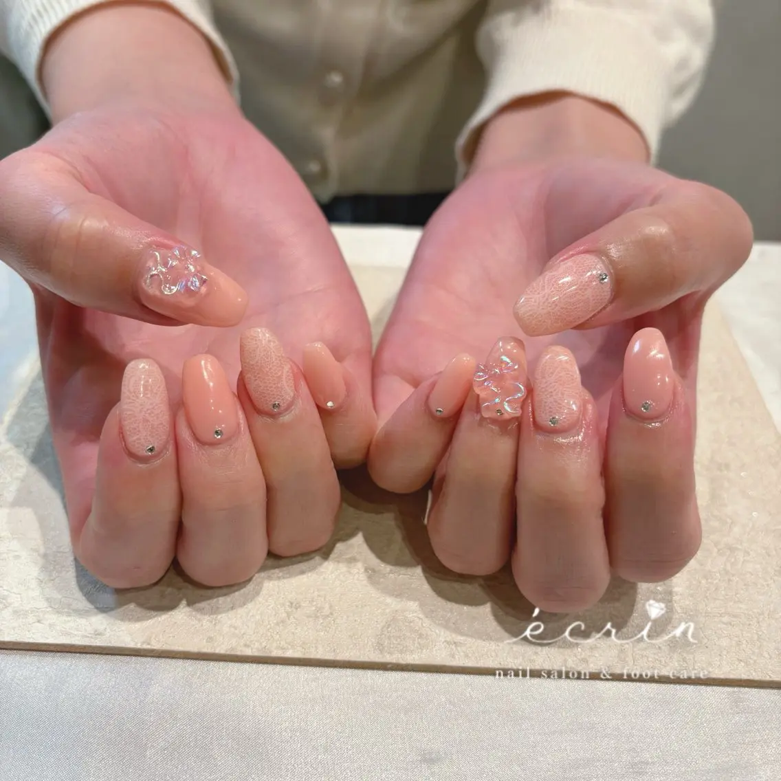 ネイル ecrin エクラン Haruka🌼のネイルデザイン