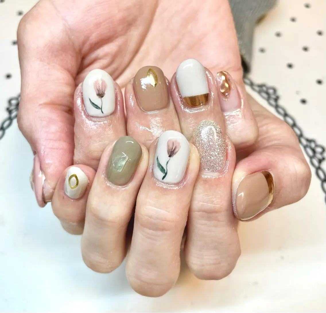 ネイル ハンドネイル nailist cocoのネイルデザイン