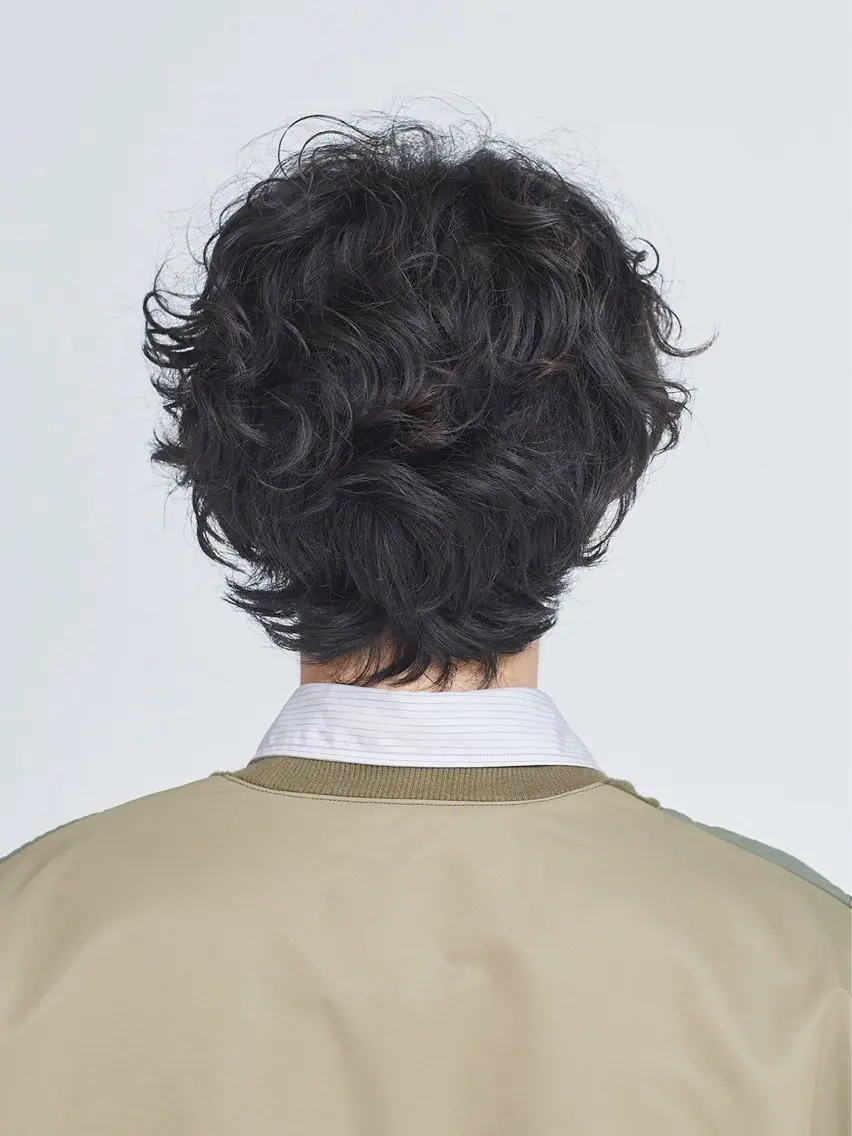 ショート カット パーマ ケアパーマ/ケアブリ ーチdaisukeのヘアスタイル