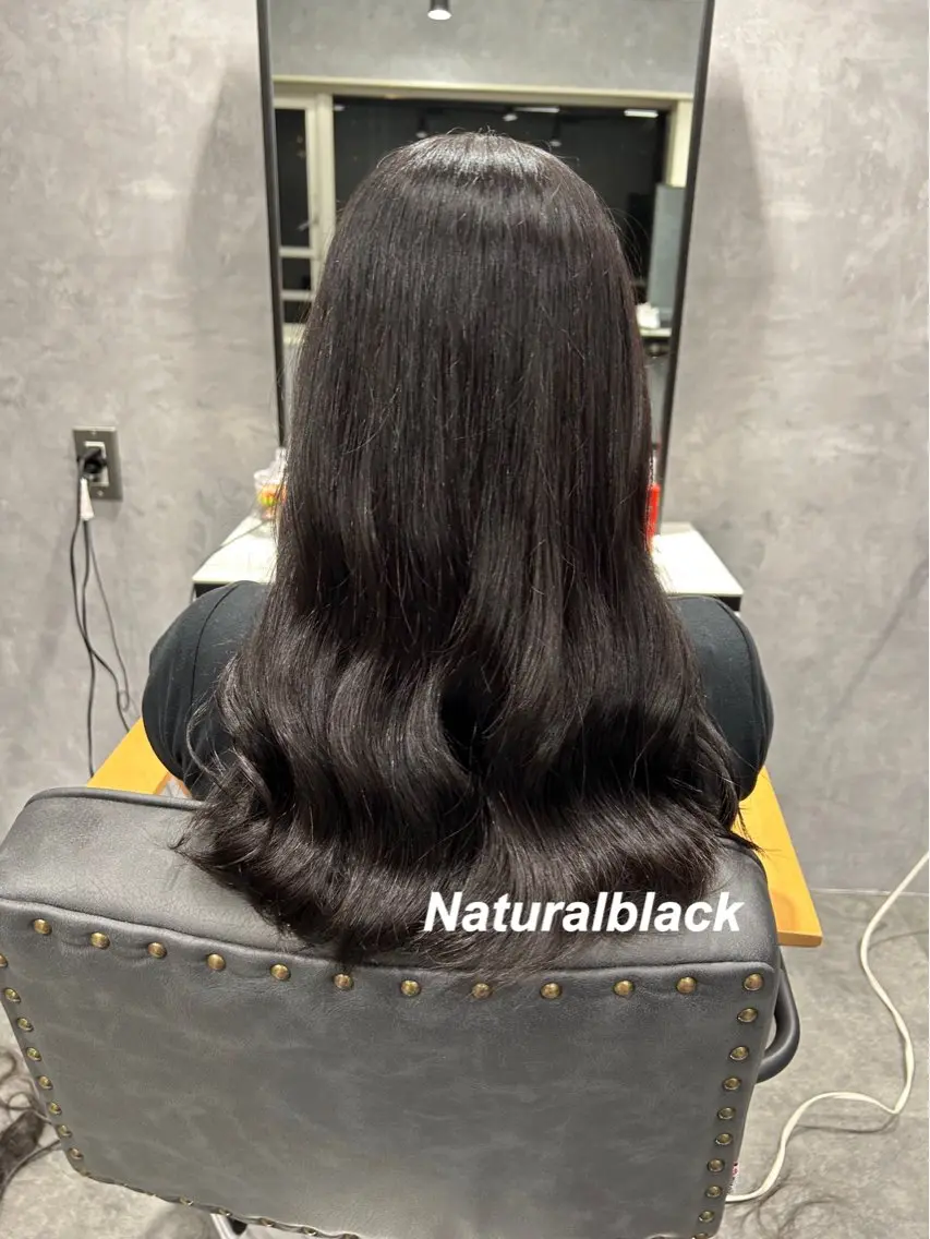 ロング ヘアカラー トリートメント プルエクステ/インナ ーカラー🦊はるなのヘアスタイル