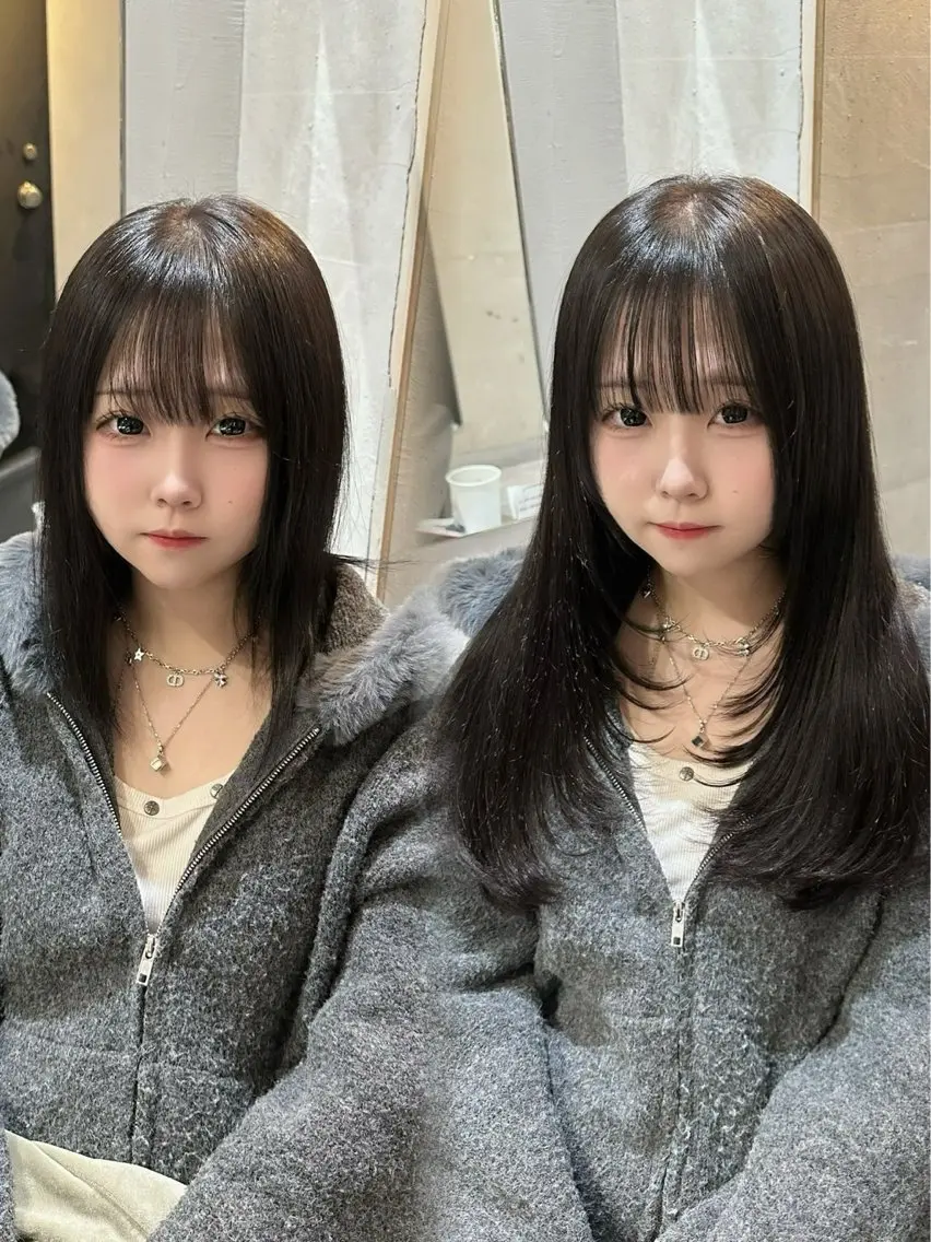 ロング エクステ シールエクステ特化 りこのヘアスタイル