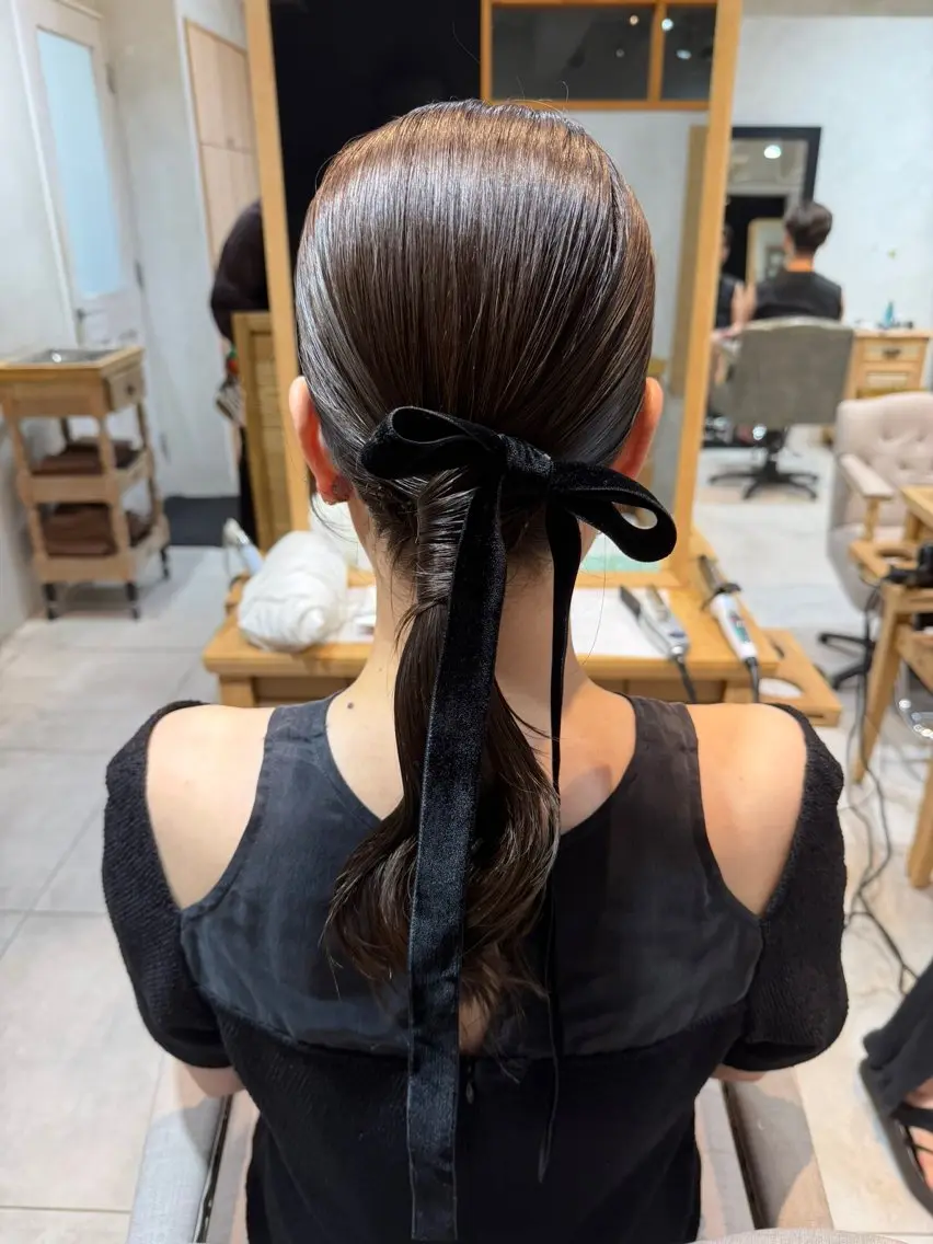 セミロング ヘアセット 酒井 彩希のヘアスタイル