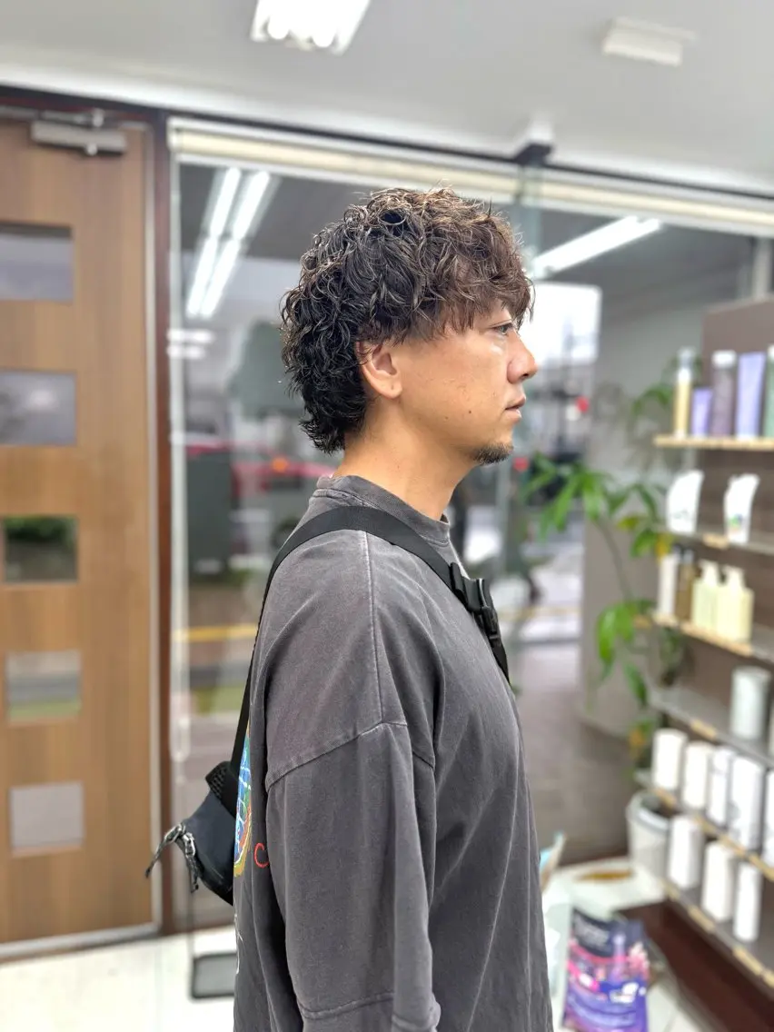 ショート パーマ メンズ メンズパーマの達人 / タカシマダイスケのヘアスタイル