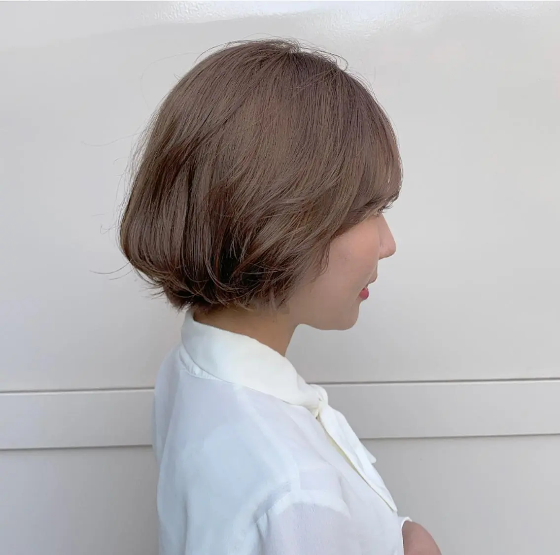 カラー ヘアカラー MARU パーマ/レイヤーのヘアスタイル