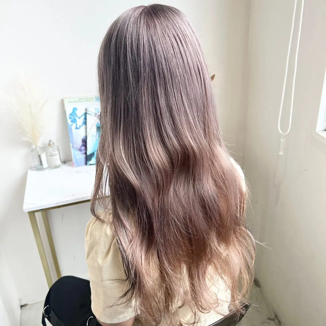 ロング カラー 髪質改善/韓国ヘア 顔まわり特化yutoのヘアスタイル