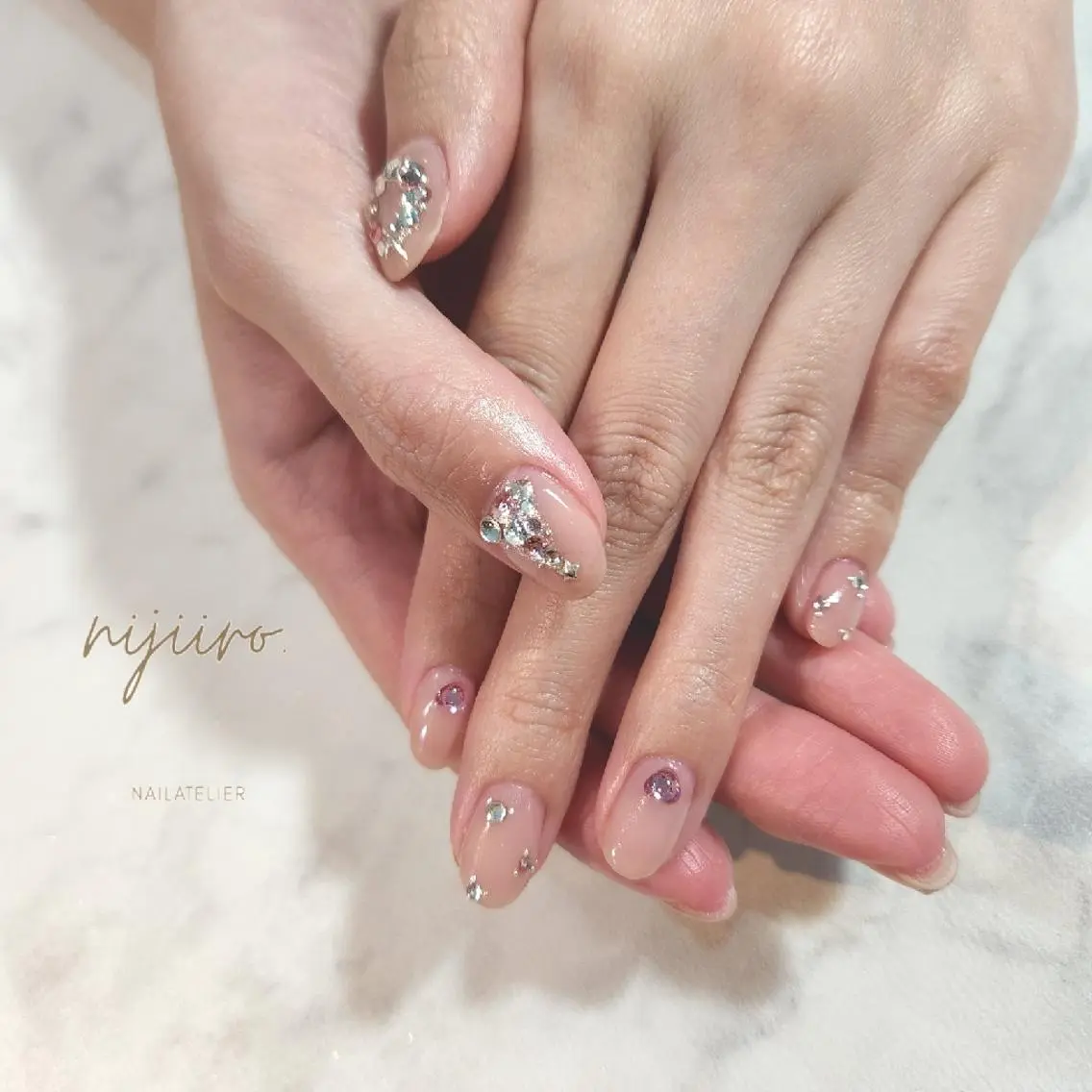 ネイル ハンドネイル nijiiro🌈 サトウのネイルデザイン