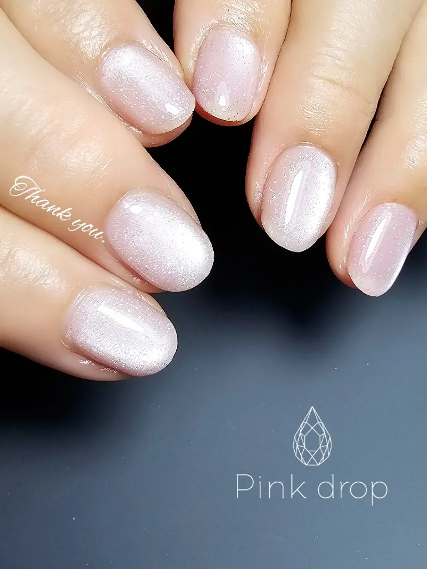 ネイル フラッシュネイル マグネットネイル pinkdrop _sanaeのネイルデザイン