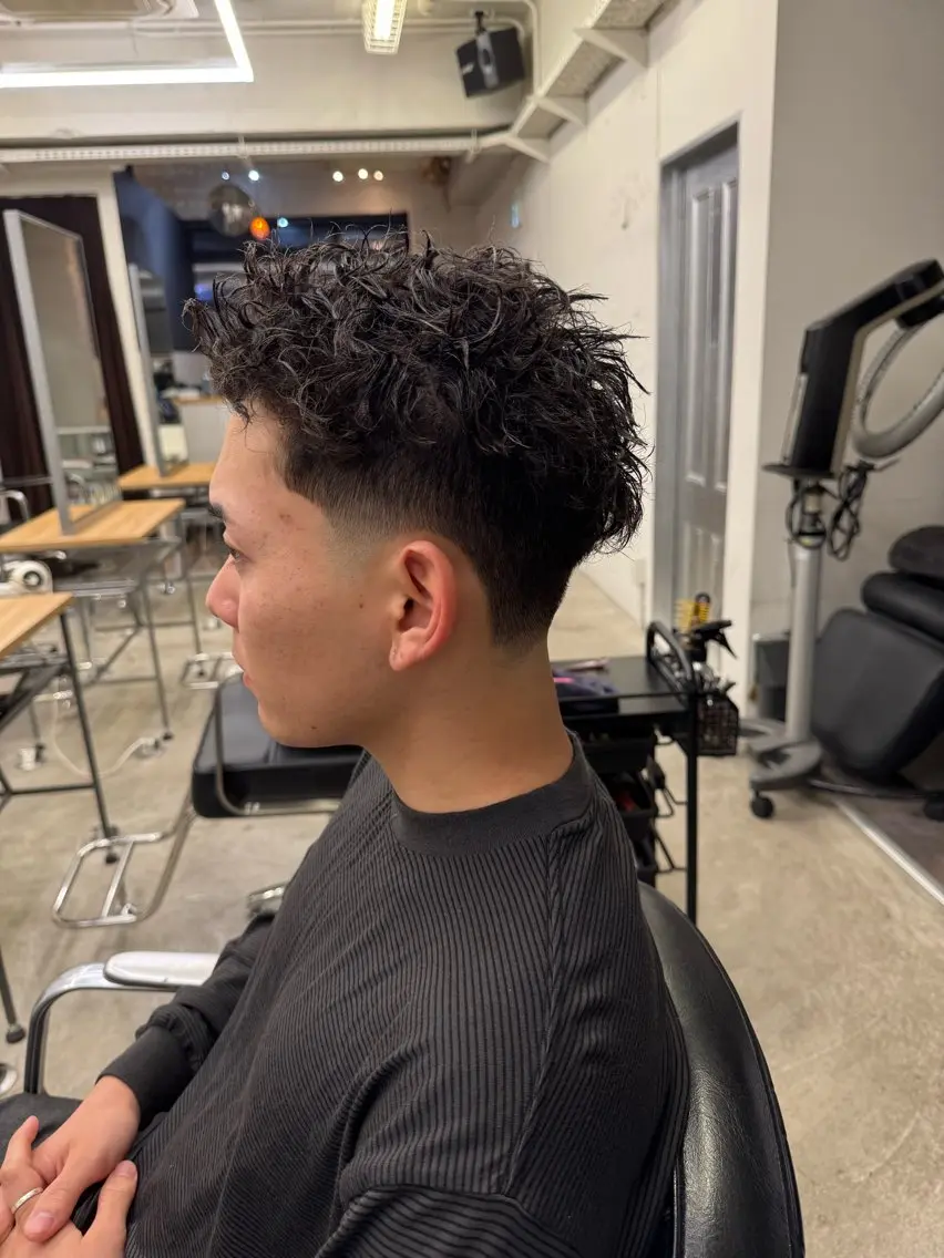 ショート パーマ メンズ メンズパーマ メンズショート スパイキーショート ショートヘア カット パーマ トリートメント 💈メンズ特化💈 TASUKUのヘアスタイル