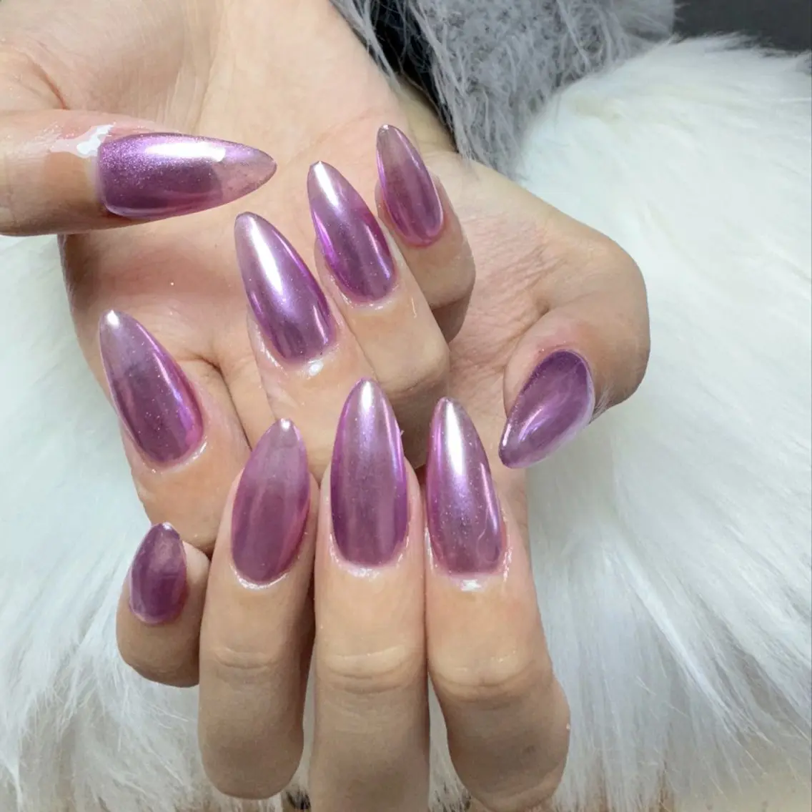 ネイル ハンドネイル 🎀nana🫧 ワンホンネイル🎀のネイルデザイン