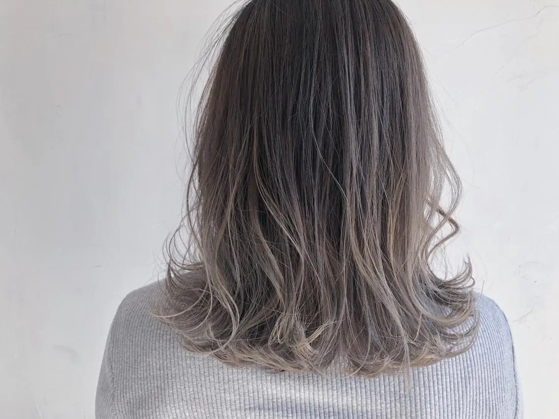 ミディアム レイヤーカット 関 京磨のヘアスタイル