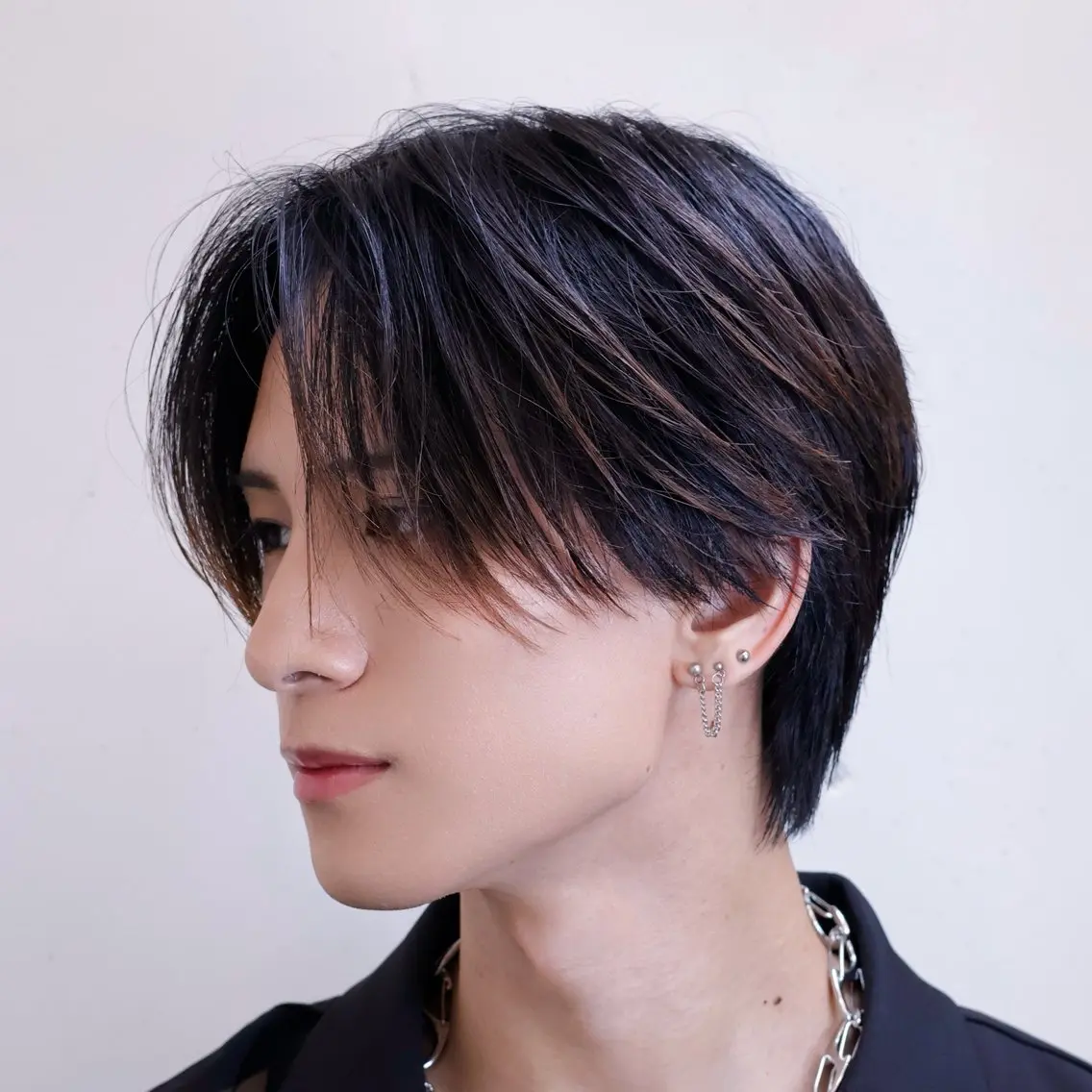 【自然仕上げ×再現性◎】メンズカット+縮毛矯正+髪質改善トリートメント✨の写真