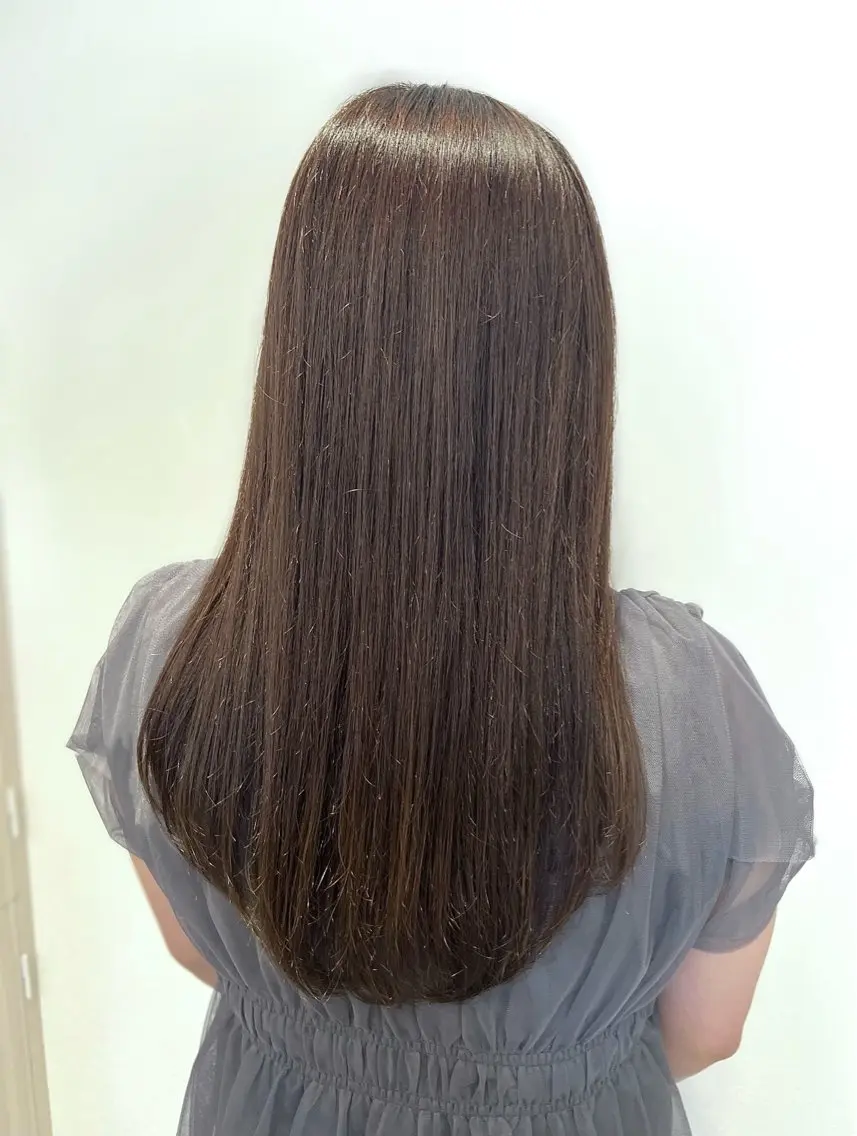 ロング カラー KURUMU 越後匡貴のヘアスタイル