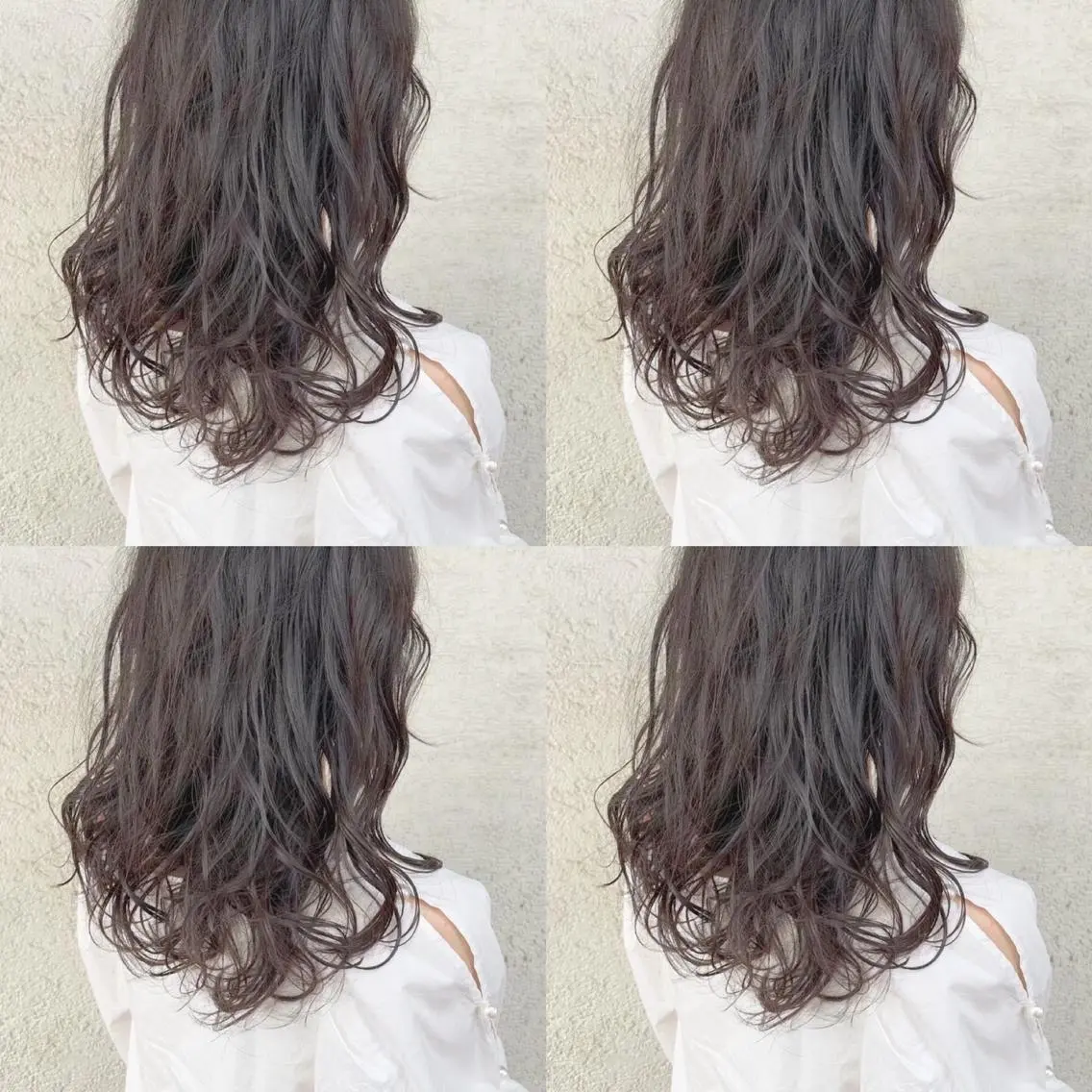 ロング カラー パーマ 艶髪・酸性ストレート フリツのヘアスタイル