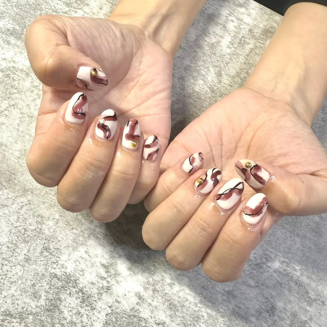 ネイル ニュアンスネイル ハンドネイル ★Rinail... .のネイルデザイン