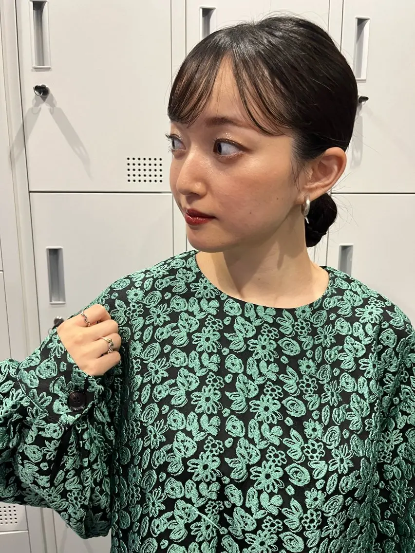 ヘアアレンジ 柔らかい艶暖色 レイヤー🫧姫汝のヘアスタイル