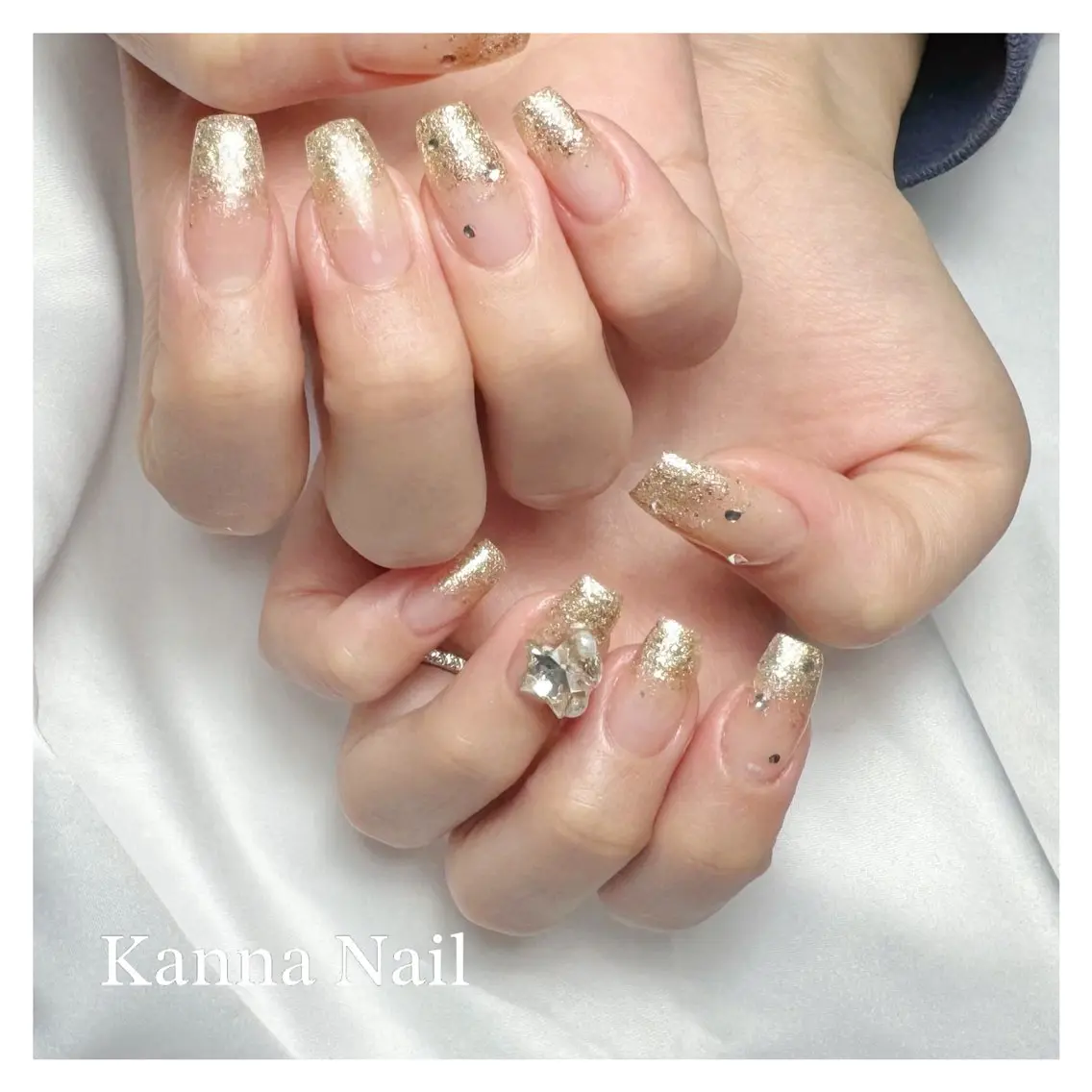 ネイル フットネイル ジェルネイル ニュアンスネイル ワンカラーネイル ワンホンネイル ハンドネイル Kanna Yuki カンナユキのネイルデザイン