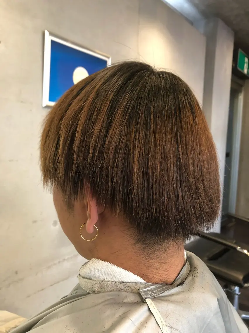 ショート 縮毛矯正 縮毛矯正 縮毛矯正専門店☆ 春井　祐人のヘアスタイル