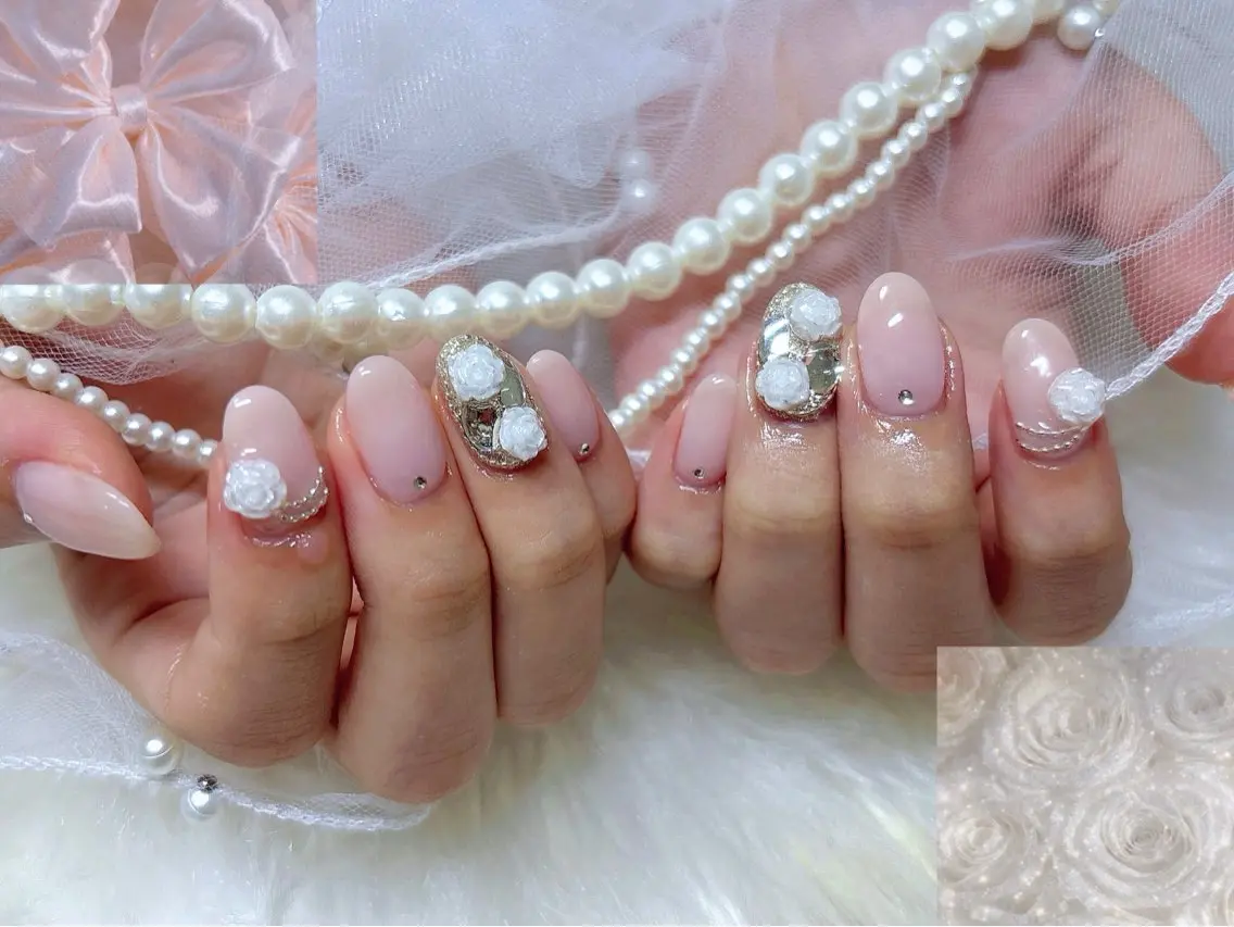 ネイル ハンドネイル ♡Zir nail ゆい 🧸♡のネイルデザイン