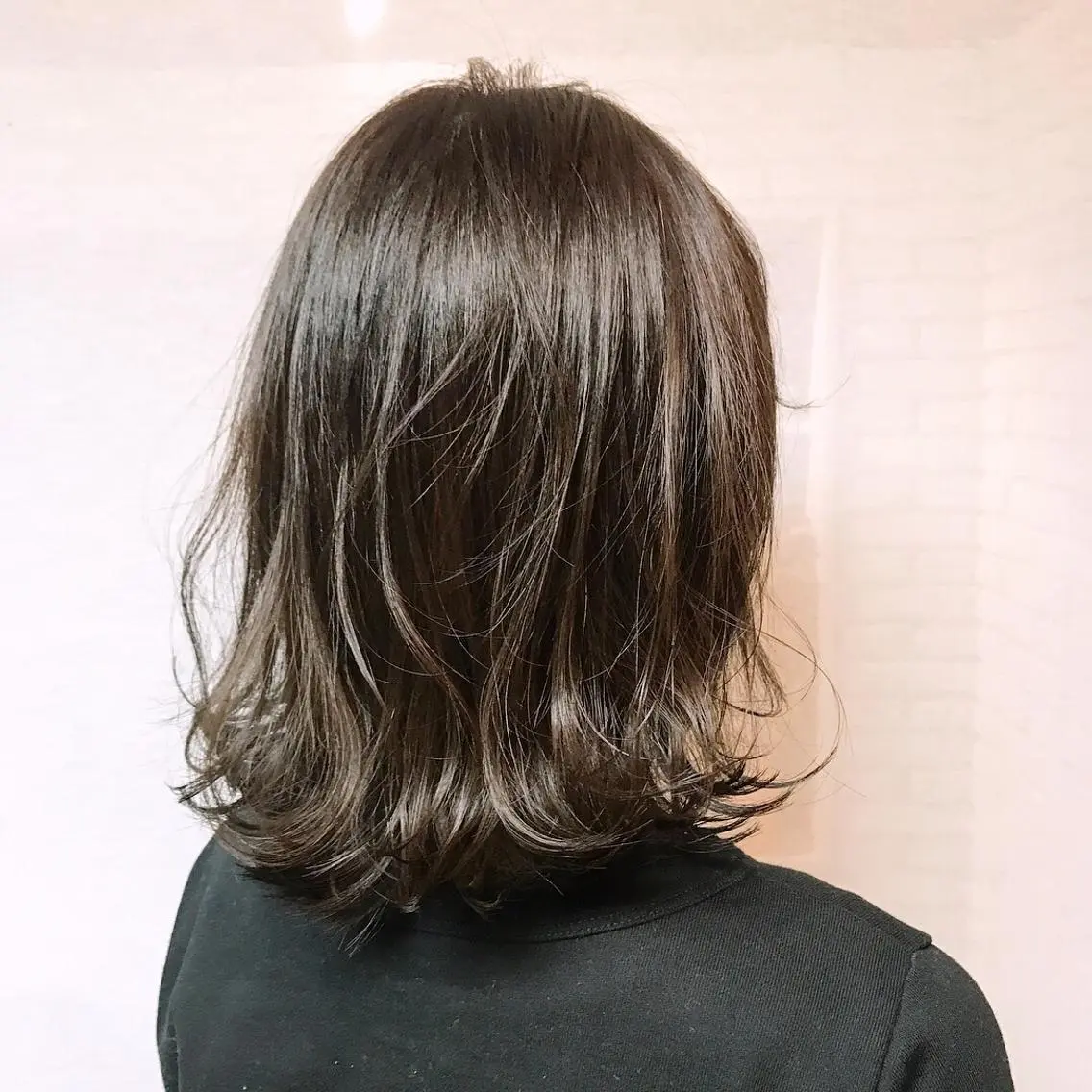 ミディアム カラー ヘアアレンジ アッシュ アッシュブラウン ブラウンカラー Satsuki ✂︎♡のヘアスタイル