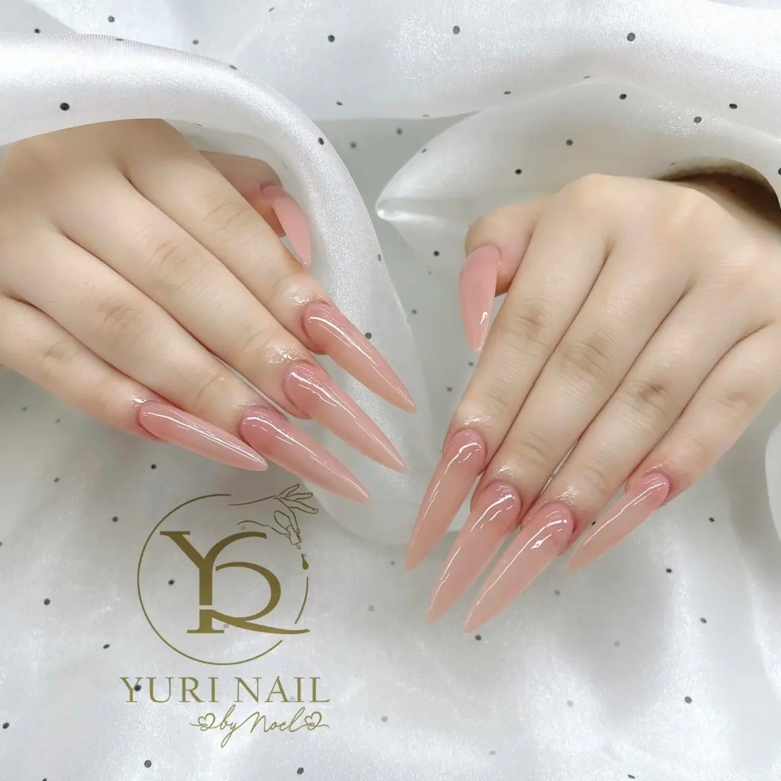 ネイル チークネイル フットネイル フレンチネイル グラデーション キラキラネイル ハンドネイル フットネイル YURI Nail Funabashiのネイルデザイン