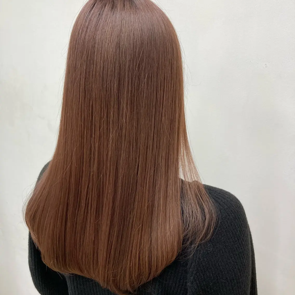 セミロング カラー カット ヘアカラー トリートメント 味戸 誠也のヘアスタイル