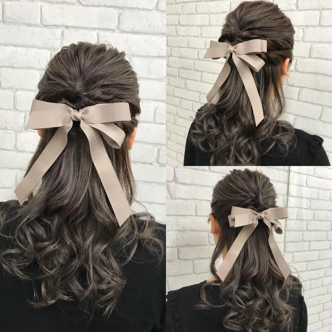 ロング カラー ヘアアレンジ 大賀 海夕の眉毛・アイブロウイメージ