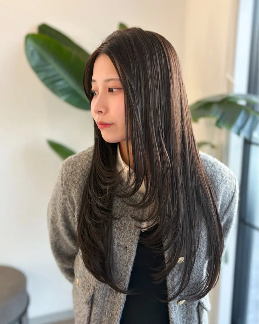 ロング RIENS xrea 髪質改善 /ななみのヘアスタイル
