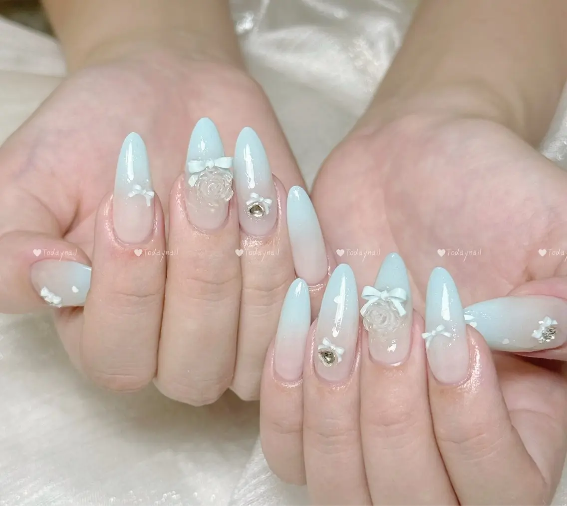 ネイル ハンドネイル 🎀Today nail💅のネイルデザイン