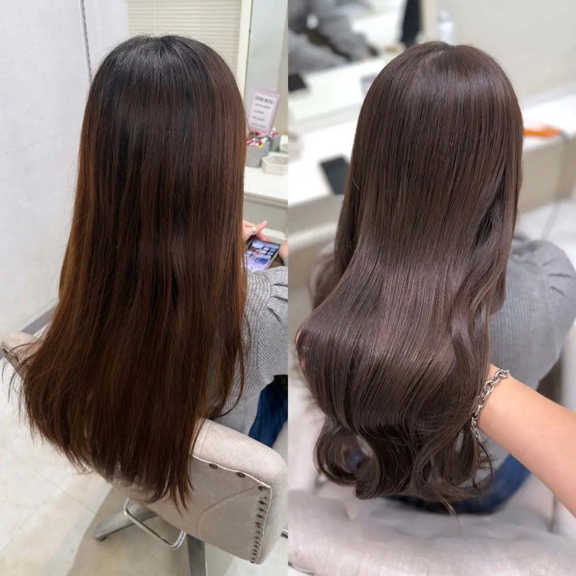 ロング ヘアカラー 髪質改善× ブリーチなしyutoのヘアスタイル