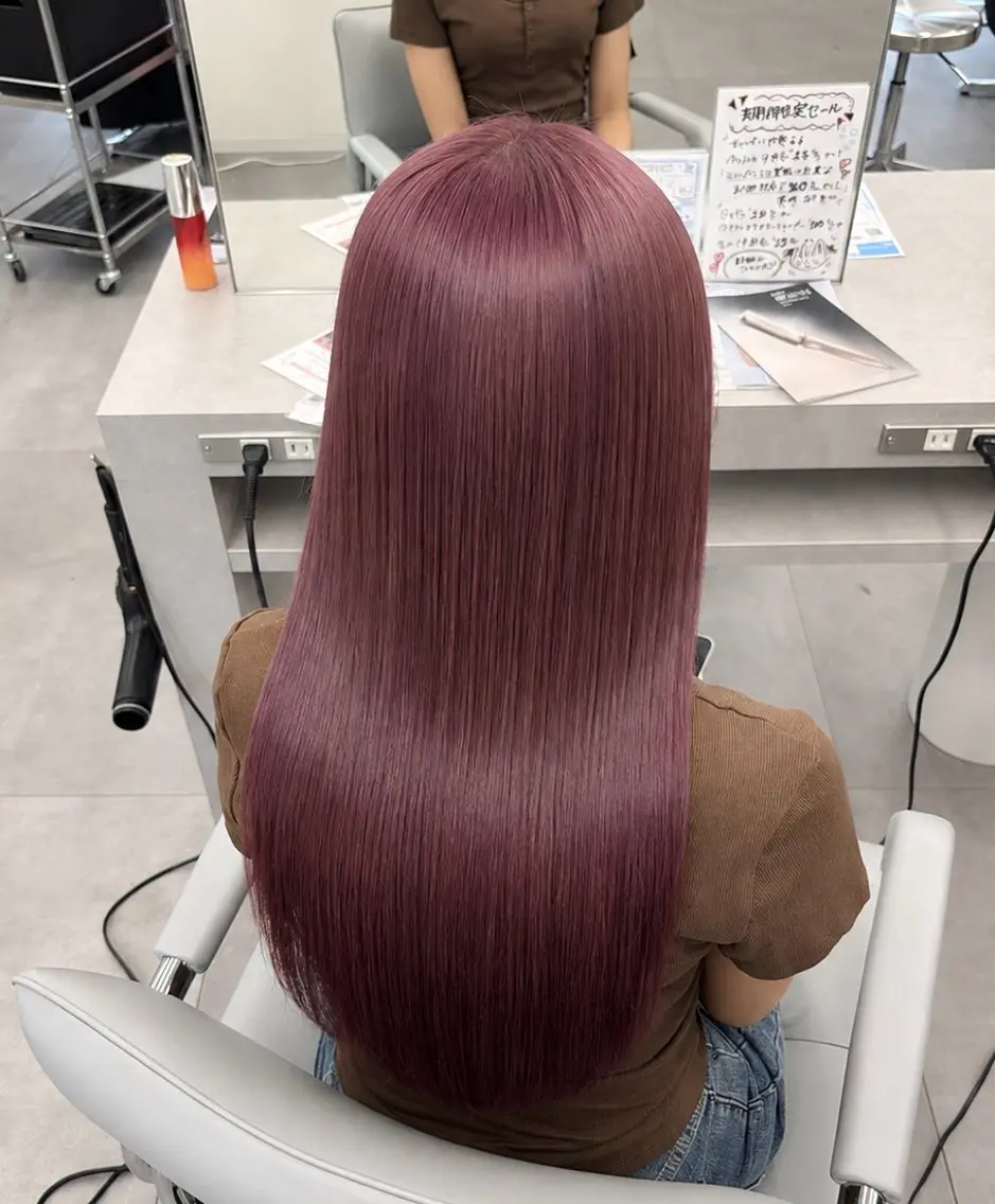 ロング カラー レディースハイトーン 🎀 RIONのヘアスタイル