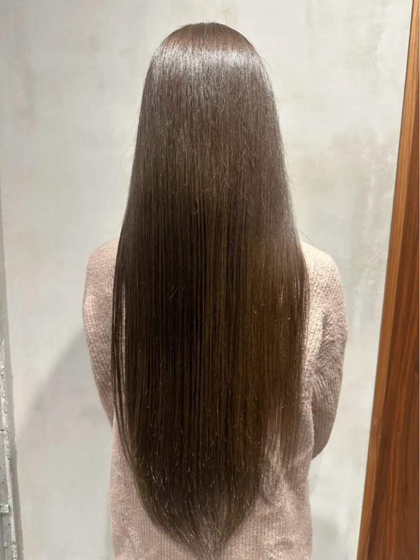 ロング モデル募集中❗️金澤 花のヘアスタイル