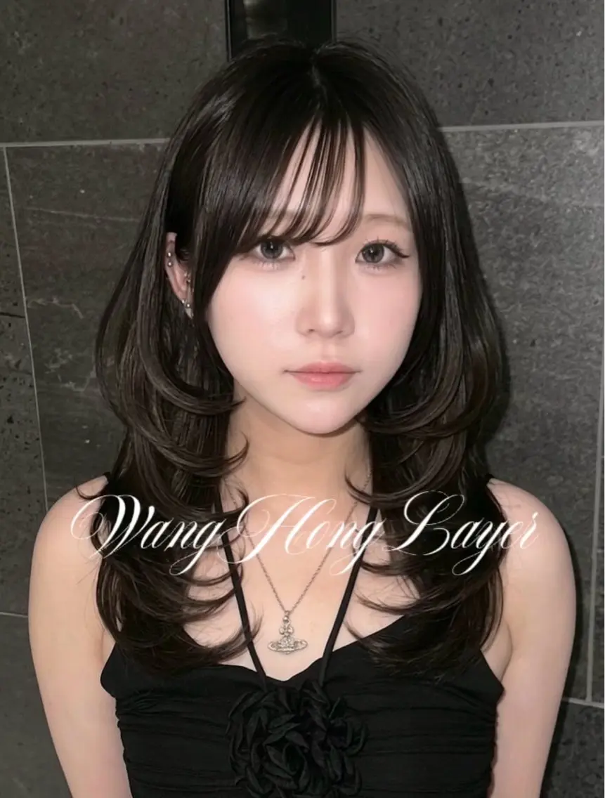 セミロング Mimi♡/透明感 /ワンホンレイヤーのヘアスタイル