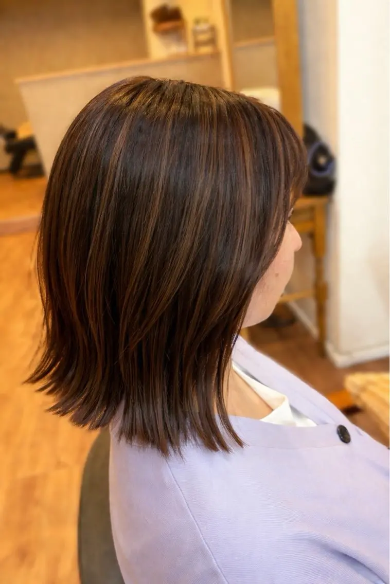 ミディアム 野呂 隼人のヘアスタイル
