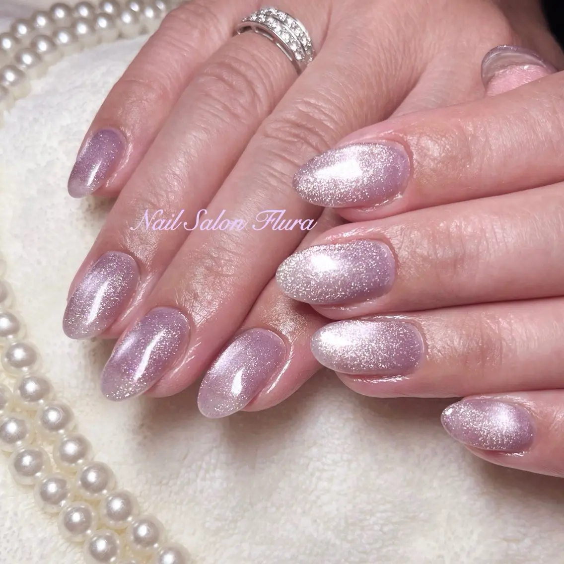 ネイル フラッシュネイル マグネットネイル NailSalon Fluraのネイルデザイン