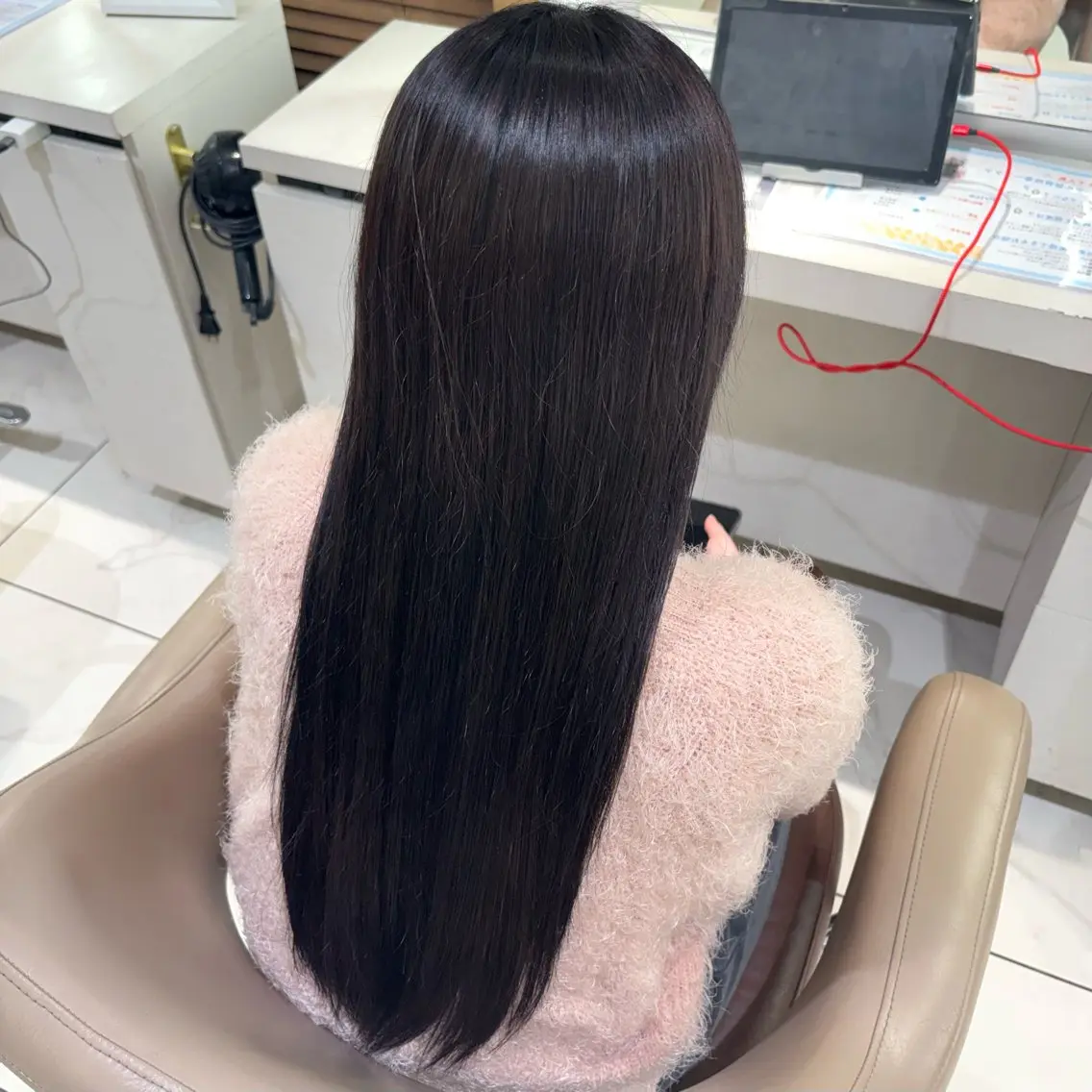 ロング カラー ヘアカラー 渡邊楓果／髪質改善 ブリーチ/カラーのヘアスタイル