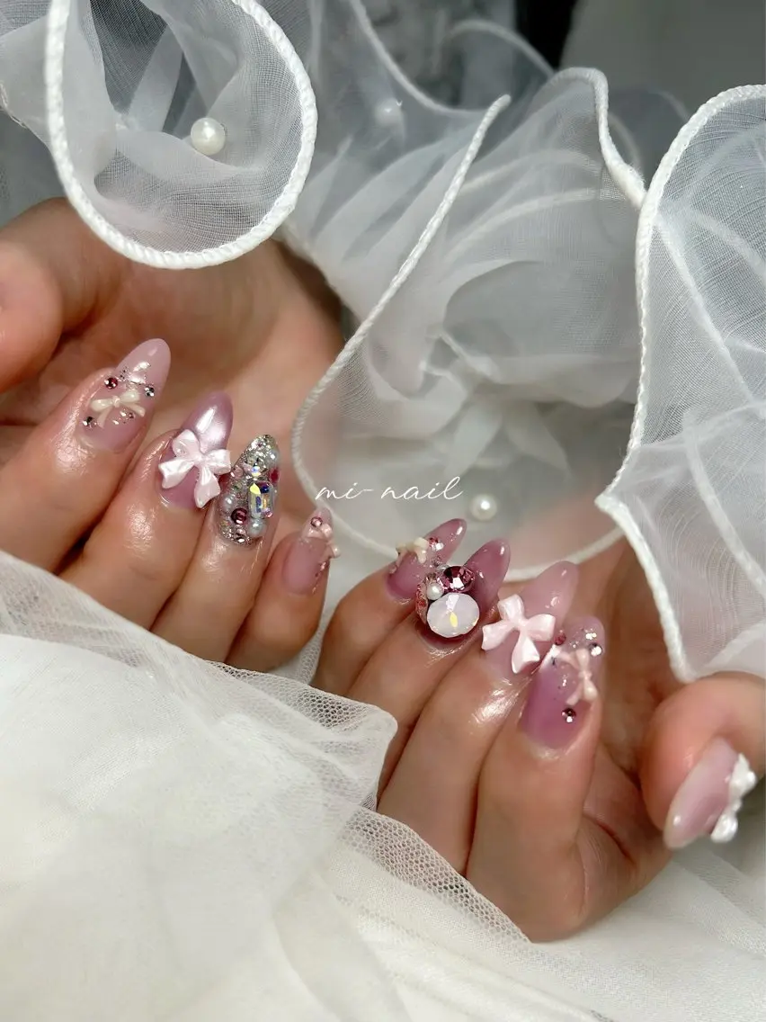 ネイル ハンドネイル ..mi-nail ..のネイルデザイン